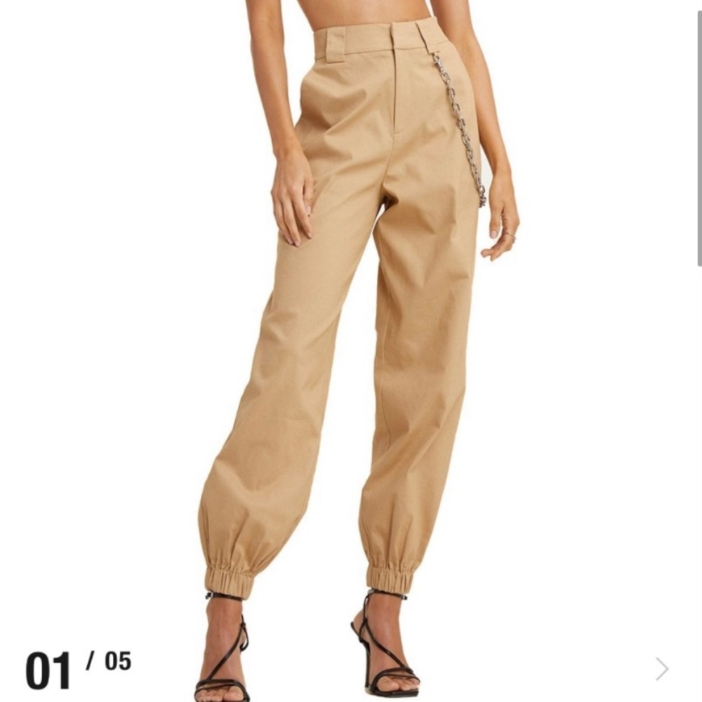 I AM GIA khaki jogger pants